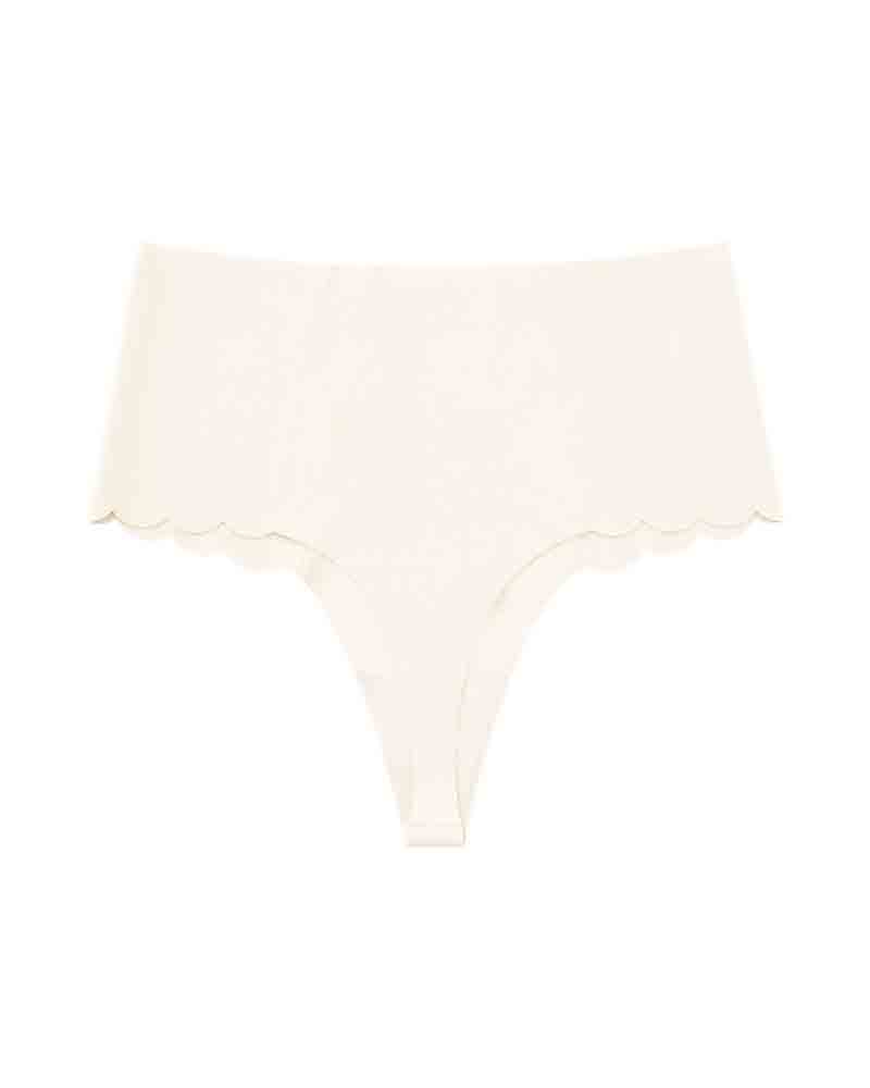 Seamless Wave Edge Invisible Women's Yoga Panties