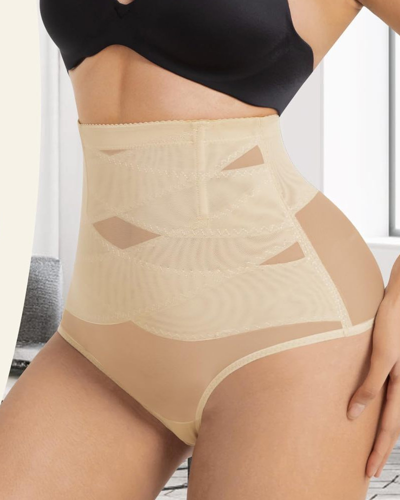 Cross High Waist Shaping Briefs