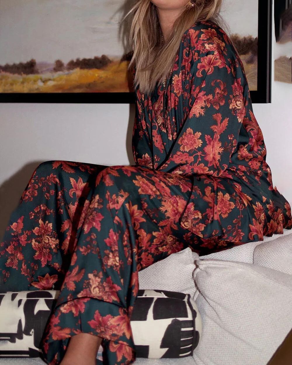 Loose Pajamas and Loungewear Set