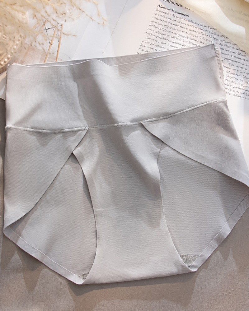 High-Slit, No-Thigh, High-Waist, Tummy-Lifting, Butt-Lifting Briefs