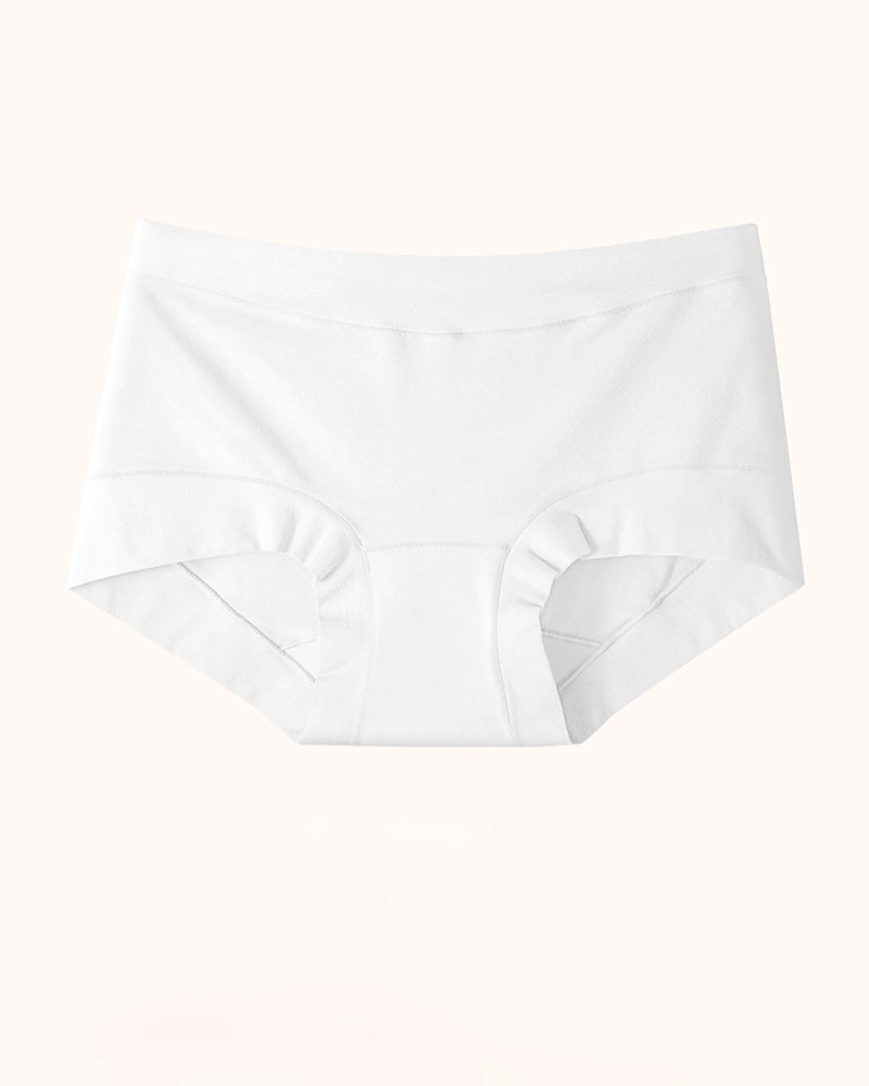 Long-Staple Cotton Antibacterial Mid-Rise Panties