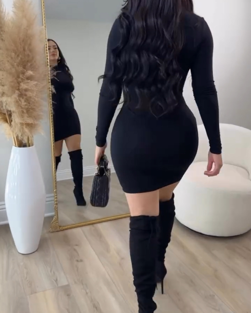 Seamless Hip Bodycon Dress