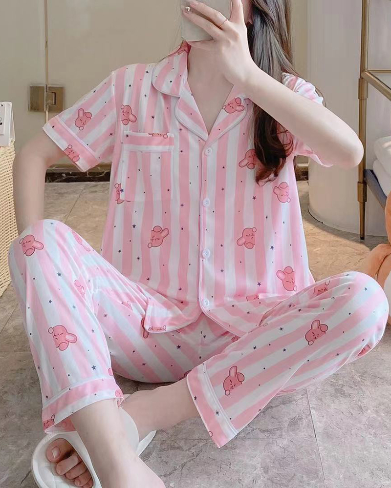 Graffiti Pajamas Long 2 pce Set