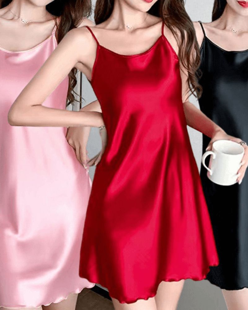 Thin Ice Silk Nightgown Camisole